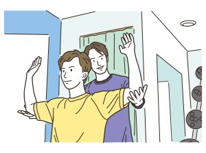 身体評価イラスト