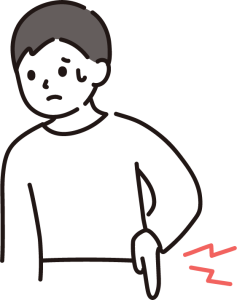 腰痛持ちの人